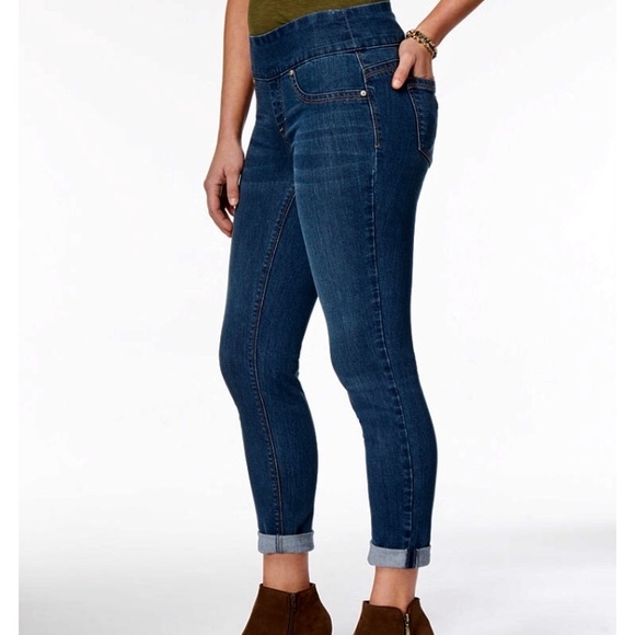 style and co pull on jeans